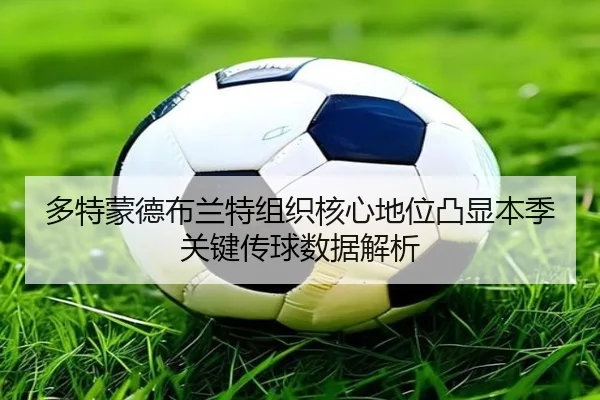 多特蒙德布兰特组织核心地位凸显本季关键传球数据解析